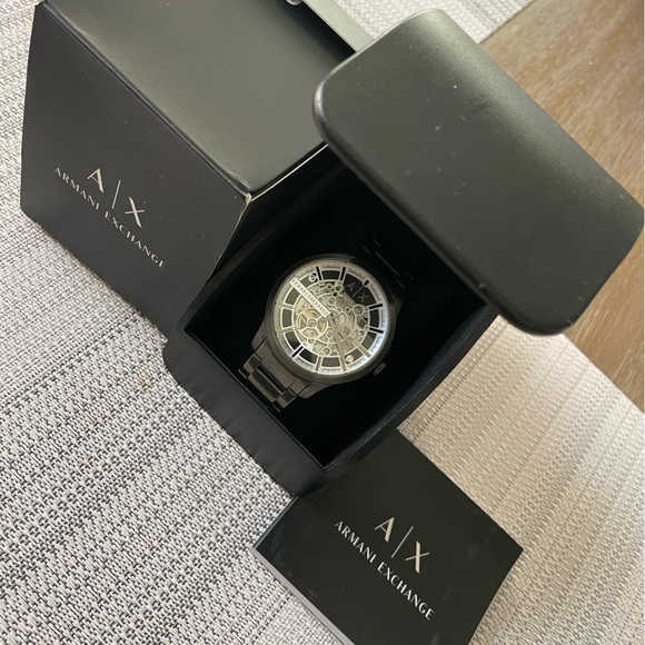 Armani Exchange Automatic Skeleton Watch - Picture 3 of 7